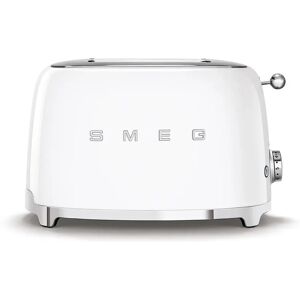 smeg tostapane 50's style - bianco lucido 2x2 - tsf01wheu