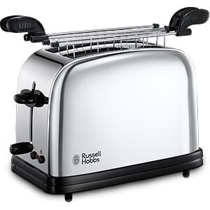 RUSSELL HOBBS 23310-57 tostapane 2 fetta/e Nero, Argento