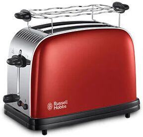 Russell Hobbs 23330-56 tostapane 2 fetta/e Nero, Rosso, Stainless steel