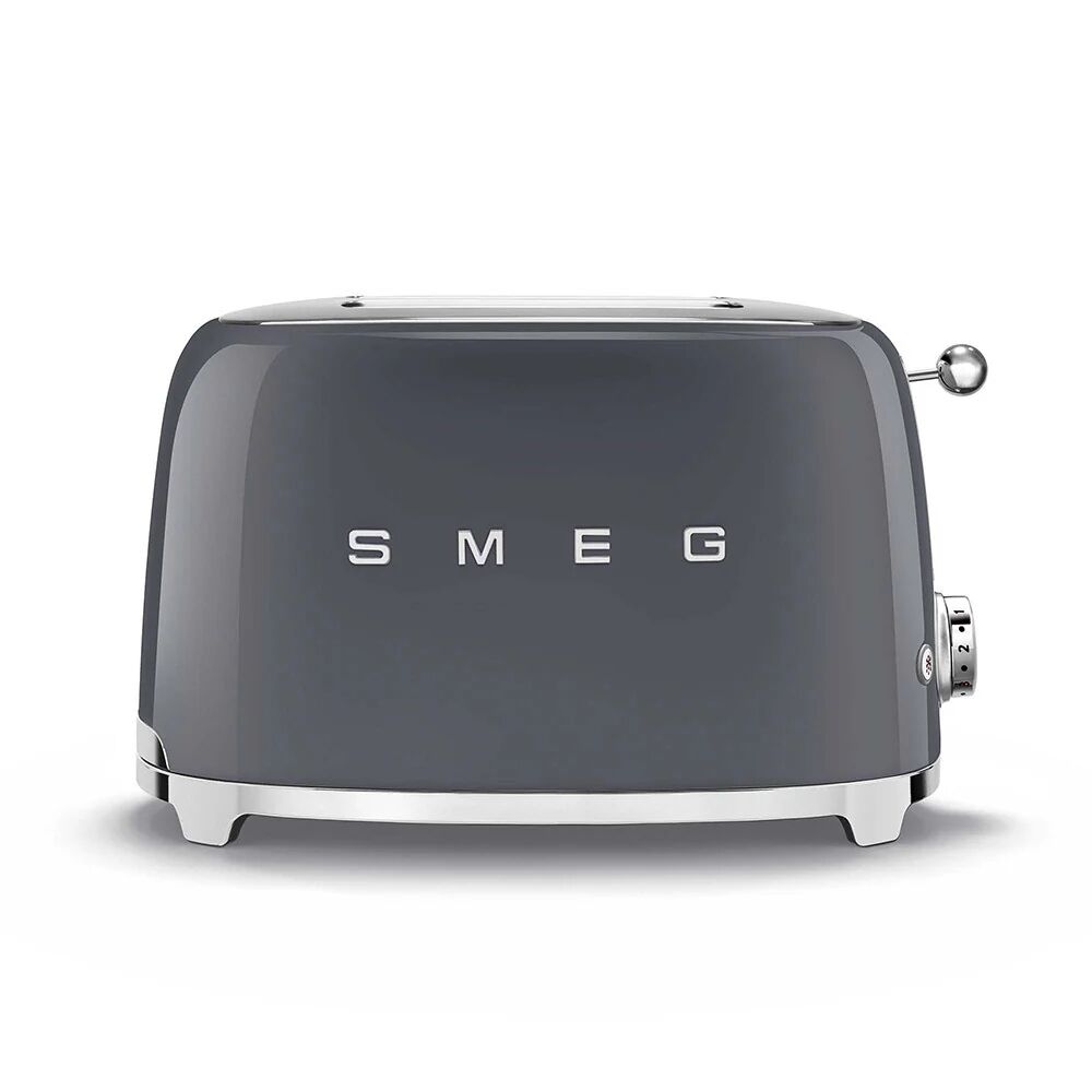 SMEG Tostapane 50's Style – Grafite LUCIDO 2x2 – TSF01GREU