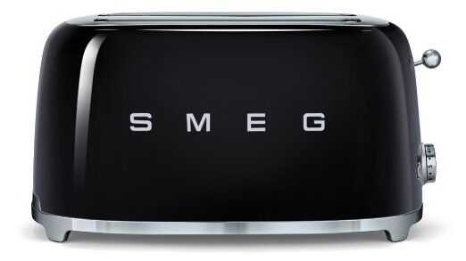 SMEG Estetica Anni '50 Tostapane 4 Fette Nero