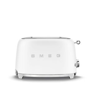 SMEG 2 Slice Toaster Matt White