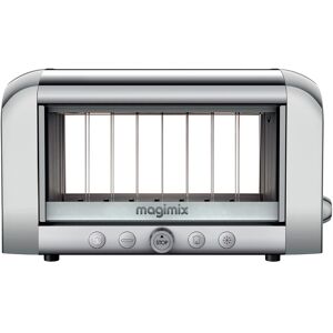 Magimix - Vision Toaster - Matt/shiny Steel - Silver - Brödrostar