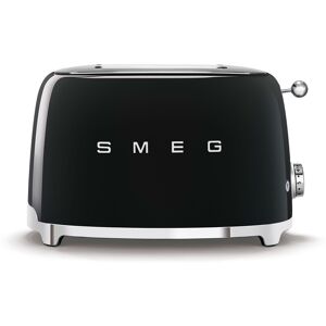 - Smeg 2 Slice Toaster Black - Svart - Svart - Brödrostar