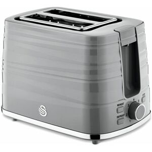 Swan - 2 Slice Grey Symphony Toaster