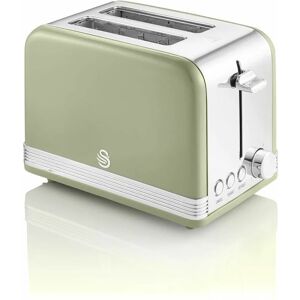 Swan - 2 Slice Retro Green Toaster