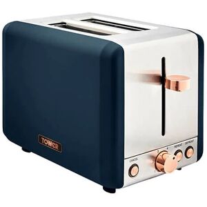 Tower - Cavaletto Toaster 2 Slice Midnight Blue