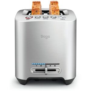 Sage BTA825UK the Smart Toaster 2 Slice Motorised Toaster - Silver