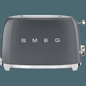 Smeg 50's Retro TSF01GRUK 2 Slice Toaster - Grey