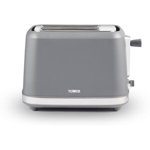 Tower T20070G Odyssey 2 Slice Toaster Grey with Chrome Accents