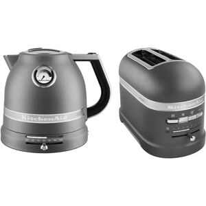 KitchenAid Artisan Kettle & 2 Slice Toaster Set - Imperial Grey