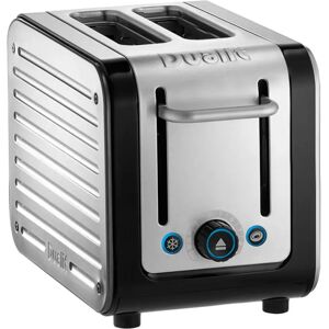 Dualit Architect 26505 2 Slot Toaster - Black & Brushed Stainless Steel