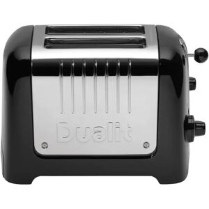 Dualit Lite 26205 2 Slice Toaster - Black & Chrome