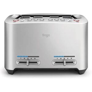 Sage Appliances BTA845UK Smart Toast 4 Slice Toaster - Stainless Steel