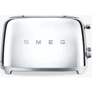 Smeg TSF01 2-Slice Toaster - Chrome - Unisex