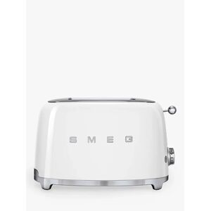 Smeg TSF01 2-Slice Toaster - White - Unisex