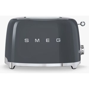 Smeg TSF01 2-Slice Toaster - Grey - Unisex