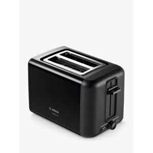 Bosch Design Line TAT3P423GB Variable Controls 2 Slot Stainless Steel Toaster, Black - Black - Unisex