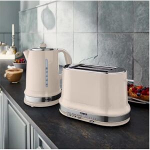 Tower Belle Chantilly 1.5L 3KW Kettle & 2 Slice Toaster. Stylish Parisian Design Matching Kettle & Toaster Set in Cream