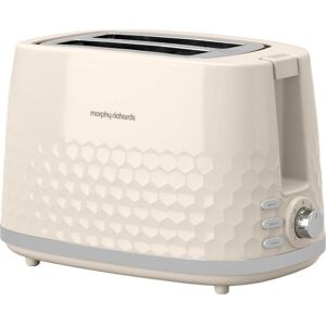 MORPHY RICHARDS Hive 220032 2-Slice Toaster - Cream