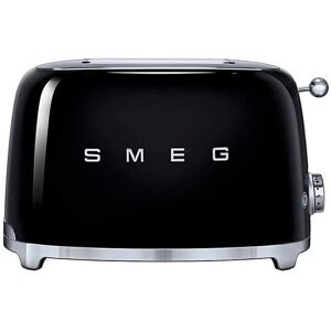 Smeg TSF01 2 Slice Black Toaster Black