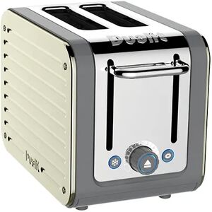 Dualit Architect 2 Slot Grey Body With Canvas White Panel Toaster