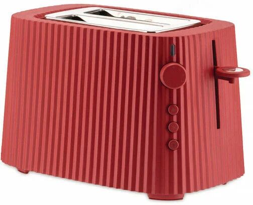 Toaster Alessi Plisse Red