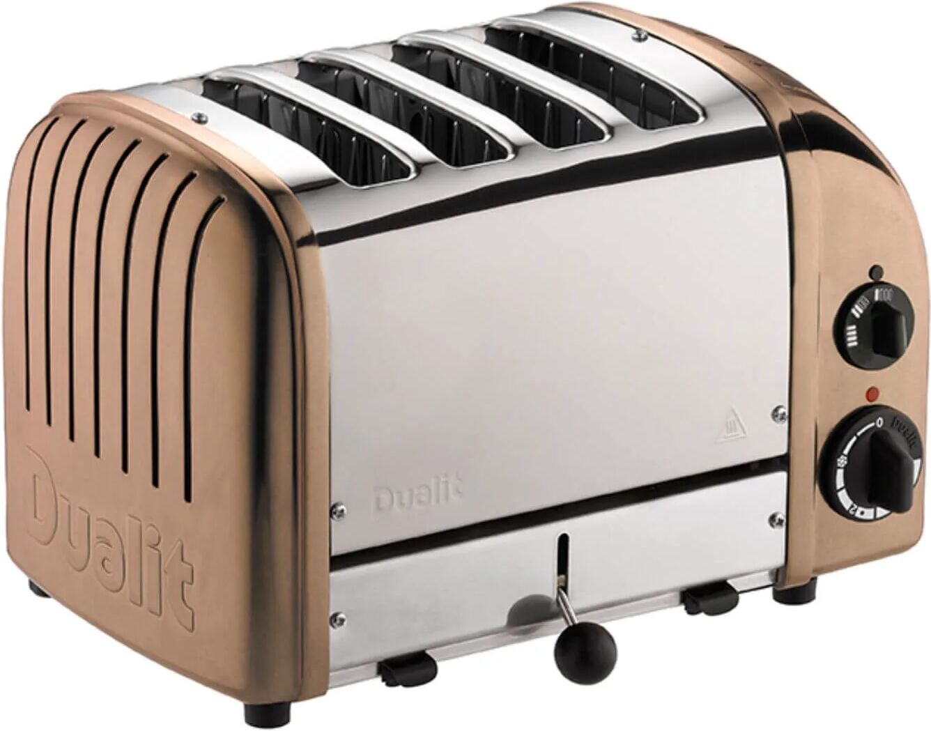 Dualit Classic Vario AWS 47450 4 Slot Toaster - Copper & Chrome