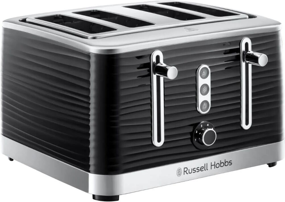 Russell Hobbs Inspire 4 Slice Toaster - Black