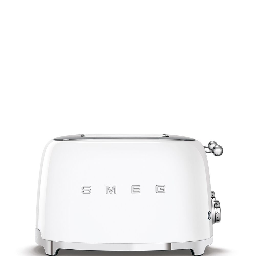 Smeg TSF03WHUK 50s Retro Style 4 Slice Toaster-White