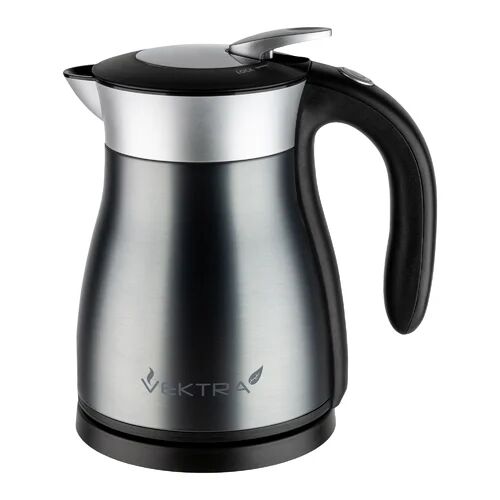 Vektra Vacuum Insulated Eco Friendly Stainless Steel Electric Kettle Vektra Colour: Silver, Capacity: 1.8 Quarts  - Size: 24cm H X 23cm W X 20cm D