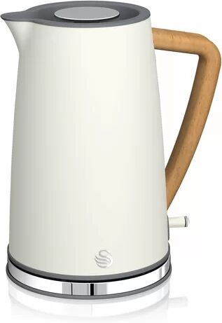 Swan Nordic 1.7L Plastic Electric Kettle Swan Colour: White 20cm H X 54cm W X 35cm D