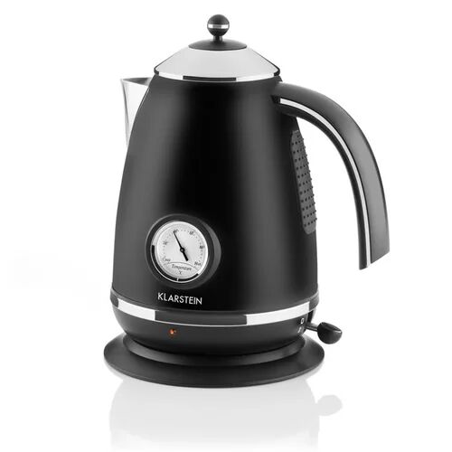 Klarstein Aquavita Chalet 1.7 L Stainless Steel Electric Kettle Klarstein Colour: Black  - Size: 50cm H X 60cm W X 50cm D