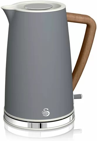 Swan Nordic 1.7L Plastic Electric Kettle Swan Colour: Grey