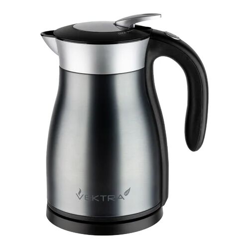 Vektra Vacuum Insulated Eco Friendly Stainless Steel Electric Kettle Vektra Colour: Silver, Capacity: 1.59 Quarts  - Size: 146cm H X 64cm W X 64cm D