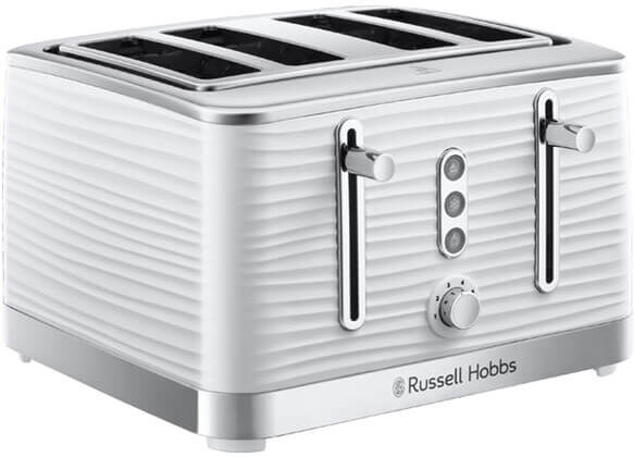 Russell Hobbs 4 Slice Inspire Toaster White