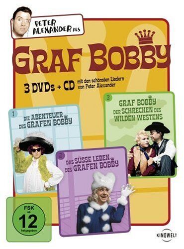 Geza von Cziffra - Graf Bobby Edition (+ Audio-CD) [3 DVDs] - Preis vom 19.02.2022 06:02:10 h