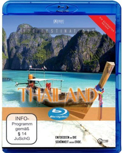 100 Destinations Reisefilm - Thailand [Blu-ray] - Preis vom 19.02.2022 06:02:10 h