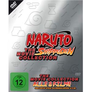 KSM GmbH KSM Anime - Naruto Shippuden - The Movie Collection (8 DVDs) (DE)