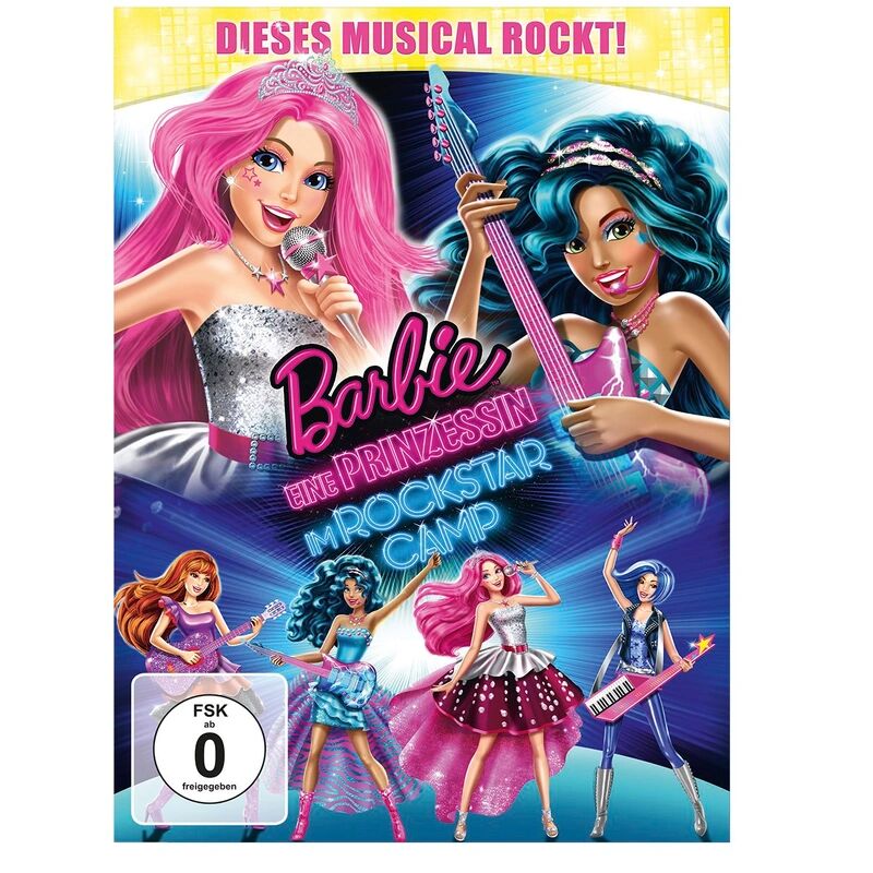UNIVERSAL PICTURES Barbie - Eine Prinzessin im Rockstar Camp