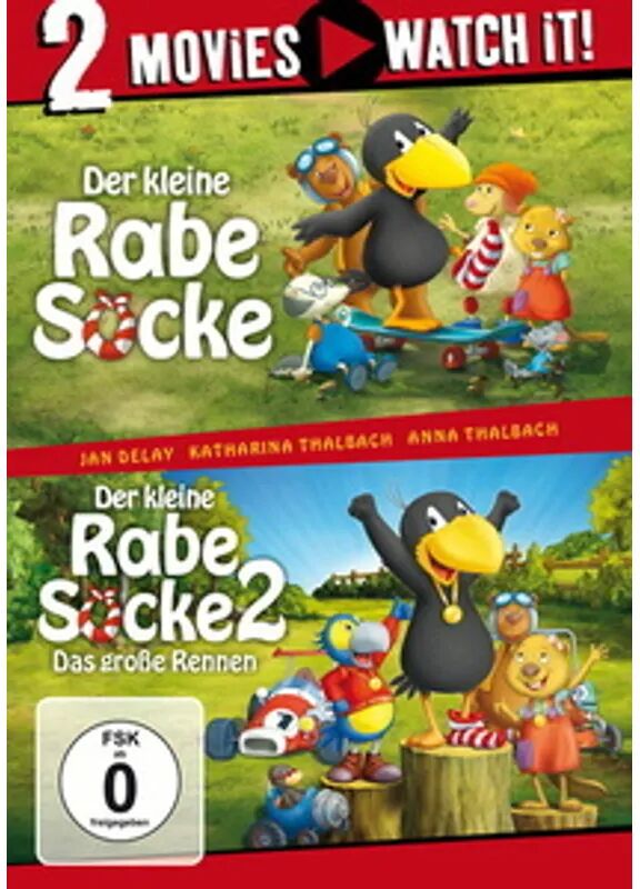 Universum Film Der kleine Rabe Socke / Der kleine Rabe Socke 2 - Das große Rennen