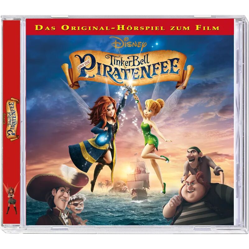 Kiddinx Media Disney Tinkerbell und die Piratenfee, 1 Audio-CD