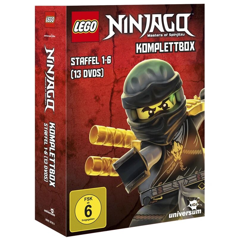 Universum Film Lego Ninjago Komplettbox - Staffel 1-6