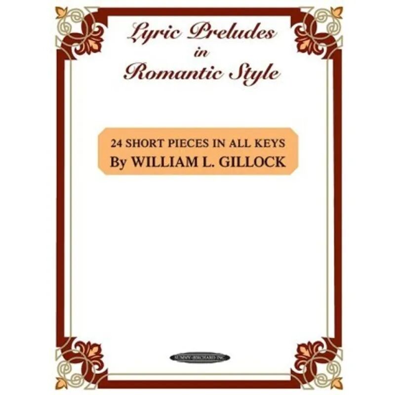 Alfred Music Publishing Lyric Preludes in Romantic Style