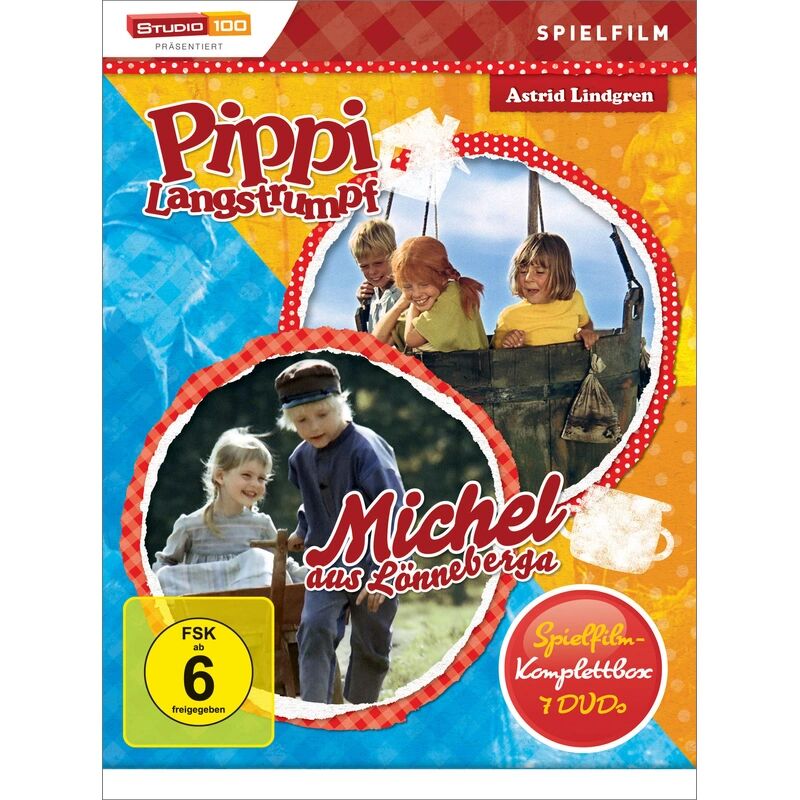 Universum Film Pippi Langstrumpf / Michel aus Lönneberga - Spielfilm-Box