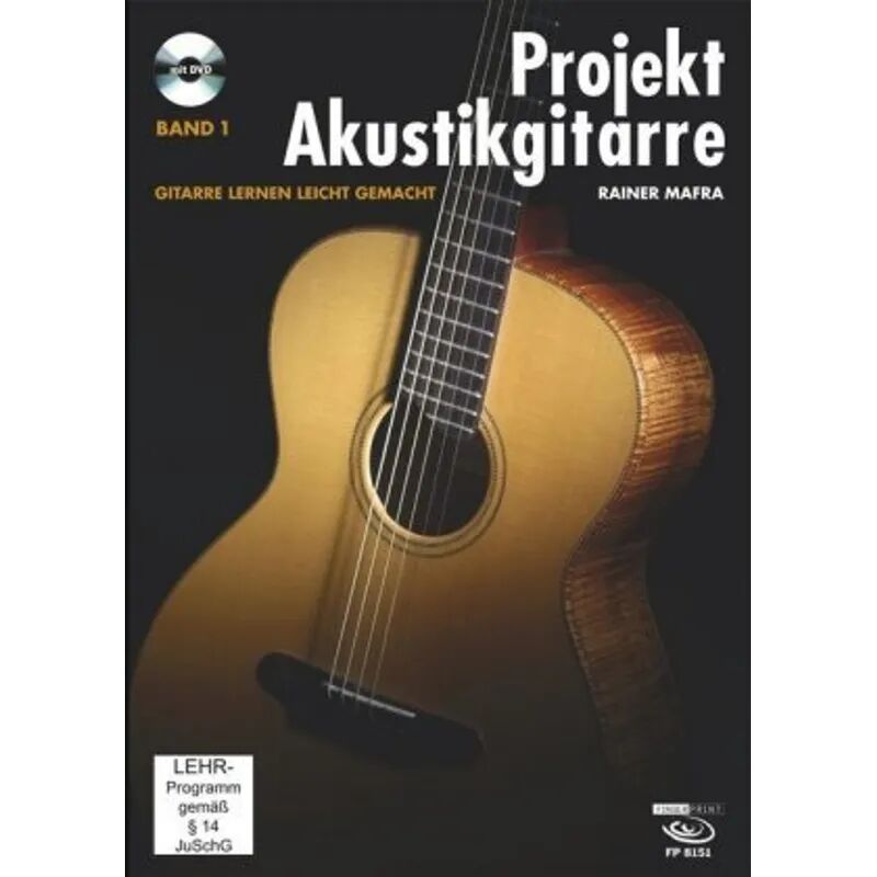 Fingerprint bei Acoustic Music Projekt Akustikgitarre, Band 1., m. 1 Audio-DVD