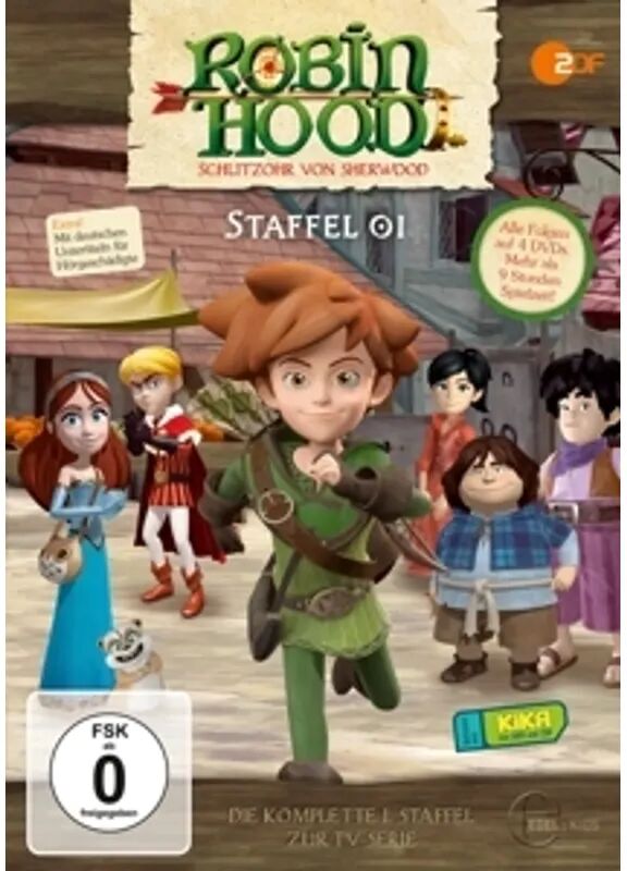 Edel Music & Entertainment CD / DVD Robin Hood- Schlitzohr von Sherwood Staffel 1 DVD-Box