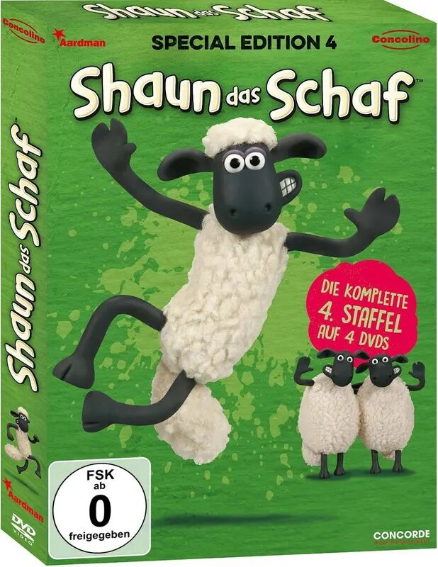 EURO-VIDEO Shaun das Schaf - Special Edition Staffel 4