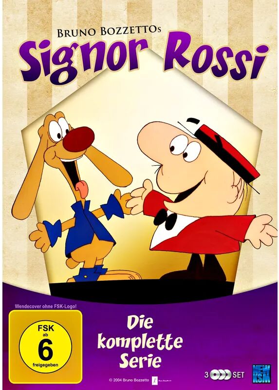 KSM Signor Rossi - Die komplette Serie, 3 DVDs