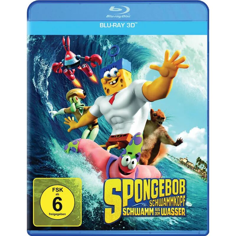 Paramount Home Entertainment Spongebob Schwammkopf: Schwamm aus dem Wasser 3D